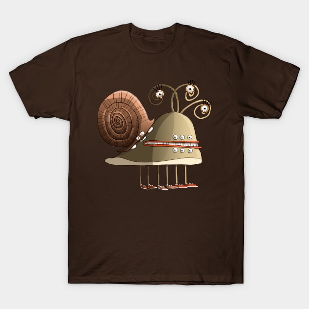 snail monster T-Shirt by Sunshine Corner